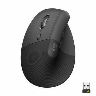 Ergonomische optische Maus Logitech 910-006474 Grau 4000 dpi