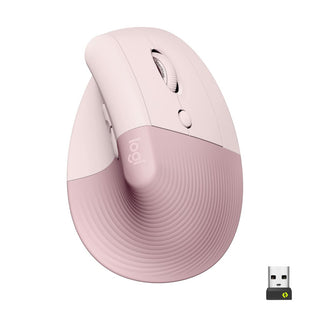 Ergonomische optische Maus Logitech 910-006478 Rosa Rose 4000 dpi