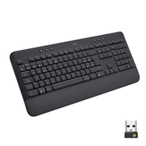 Tastatur Logitech Signature K650 Schwarz Grau Qwerty Spanisch