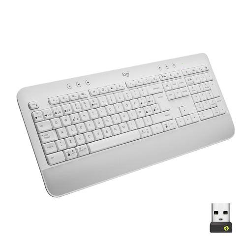 Tastatur Logitech Signature K650 Weiß Qwerty Spanisch