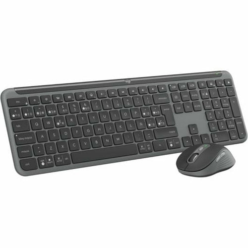 Tastatur Logitech Grau Qwerty Spanisch QWERTY