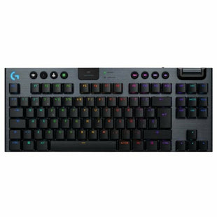 Tastatur mit Maus Logitech 920-012723 Schwarz