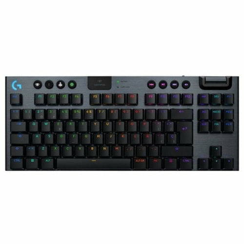 Tastatur mit Maus Logitech 920-012723 Schwarz