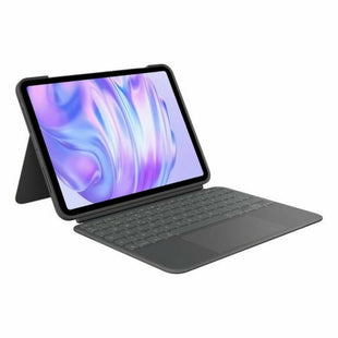 Tablet Tasche Logitech iPad Pro 2024 Schwarz Qwerty Spanisch QWERTY