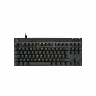 Tastatur mit Maus Logitech 920-013229 Schwarz Azerty Französisch