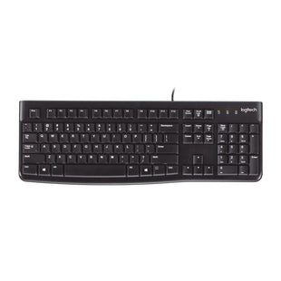 Tastatur Logitech K120 Qwerty UK Schwarz