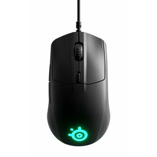 Optische Maus SteelSeries Rival 3 Schwarz