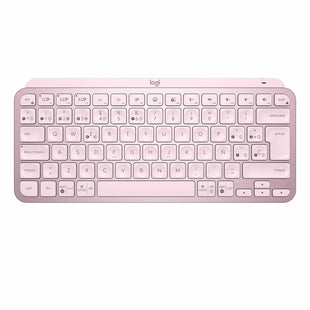 Tastatur Logitech 920-010813 Rosa Qwerty Spanisch