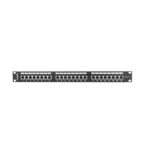 24-port UTP Kategorie 6 Steckleiste Lanberg PPS6-1024-B