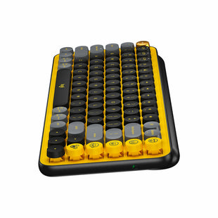 Drahtlose Tastatur Logitech EMOJI USB Schwarz