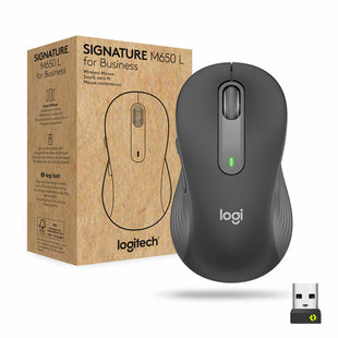 Schnurlose Mouse Logitech Graphit Stahl 4000 dpi