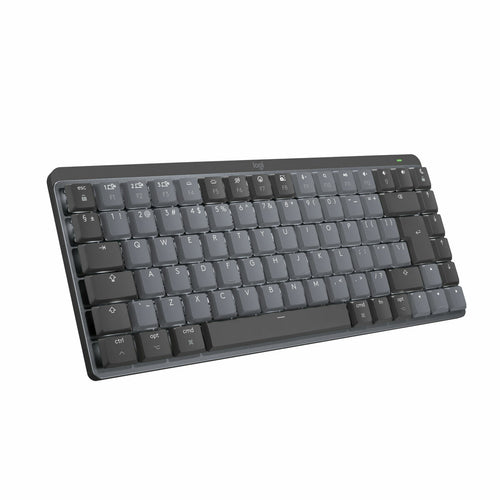 Tastatur Logitech MX Mini Mechanical for Mac Grau Qwerty Spanisch