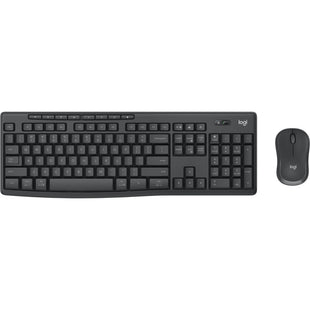 Tastatur mit Maus Logitech MK370 Graphit Italienisch Qwerty US