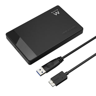 Externe Box Ewent EW7049 Schwarz 3,5"