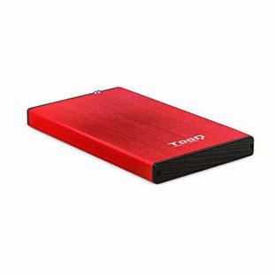 Externe Box TooQ TQE-2527R SATA III USB 3.0 3,5" Rot Schwarz/Rot