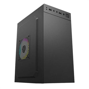 ATX Semi-Tower Gehäuse approx! APPC-201F Schwarz