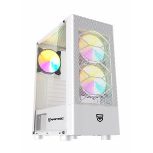 ATX Semi-Tower Gehäuse Nfortec Caelum RGB Weiß