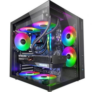 ATX Semi-Tower Gehäuse Mars Gaming MCVONE Schwarz