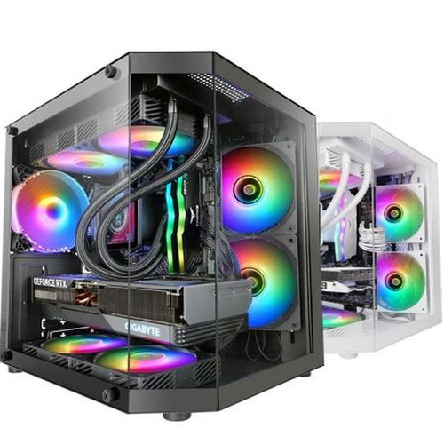 ATX Semi-Tower Gehäuse Mars Gaming MC3TLITE Schwarz