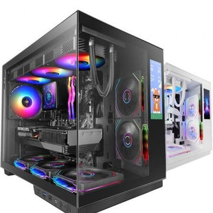 ATX Semi-Tower Gehäuse Mars Gaming MCMIRAGE Schwarz