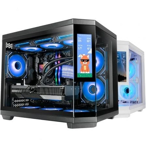 ATX Semi-Tower Gehäuse Mars Gaming MC3TCORELCDM Schwarz