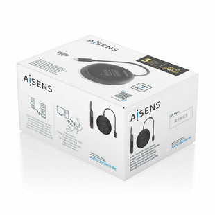 Ladestation Aisens ASDS-2M2N05-BK Schwarz