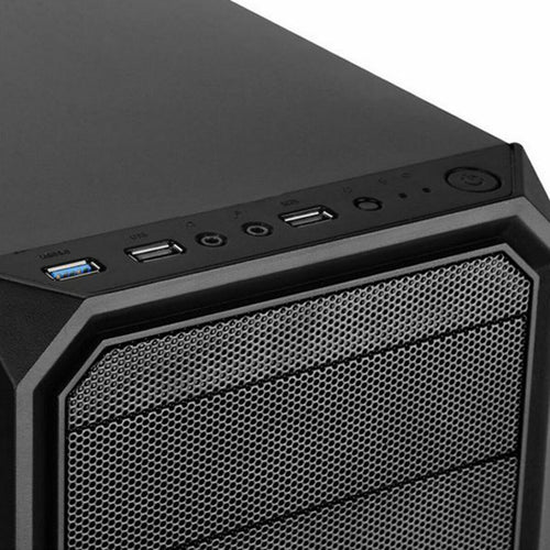 ATX Mini-Tower Gehäuse mit Kartenlesegerät Nox NXCBAYMX2 Schwarz