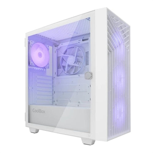 ATX Semi-Tower Gehäuse CoolBox COO-CHA-GA300W-0 Weiß