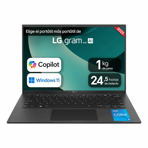 Laptop LG 14Z90RU-G.AP55B 14" 16 GB RAM 512 GB SSD Qwerty Spanisch Windows 11 Pro