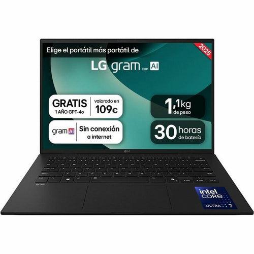 Laptop LG 14ZD90T-G.AX78B 14" 16 GB RAM 1 TB SSD Qwerty Spanisch