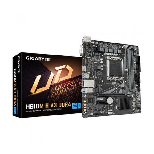 Motherboard Gigabyte H610M H V3 DDR4 1.0 LGA 1700 INTEL H610