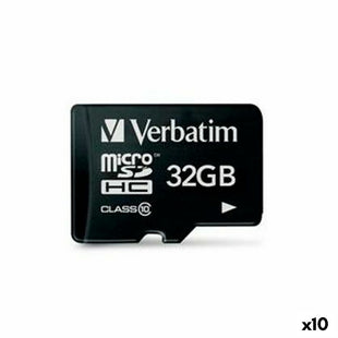SDHC Speicherkarte Verbatim 32 GB (10 Stück)